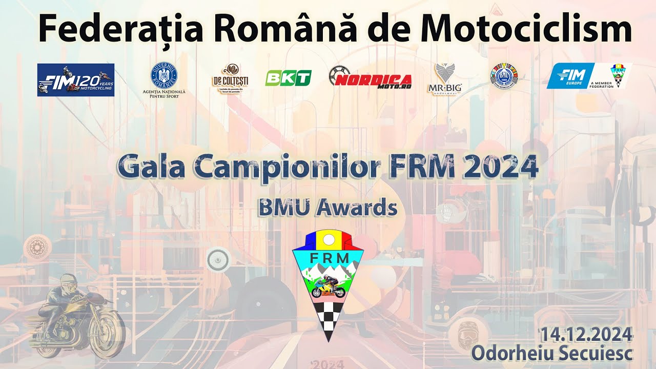 Gala Campionilor FRM 2024 - Rezumat sezon competițional