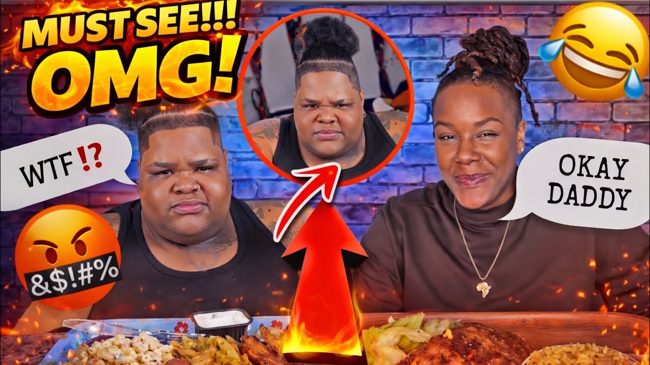 CALLING @Getlitwitmoe DADDY THE ENTIRE VIDEO TO GET HER REACTION | ASIAN PORK BELLY MUKBANG