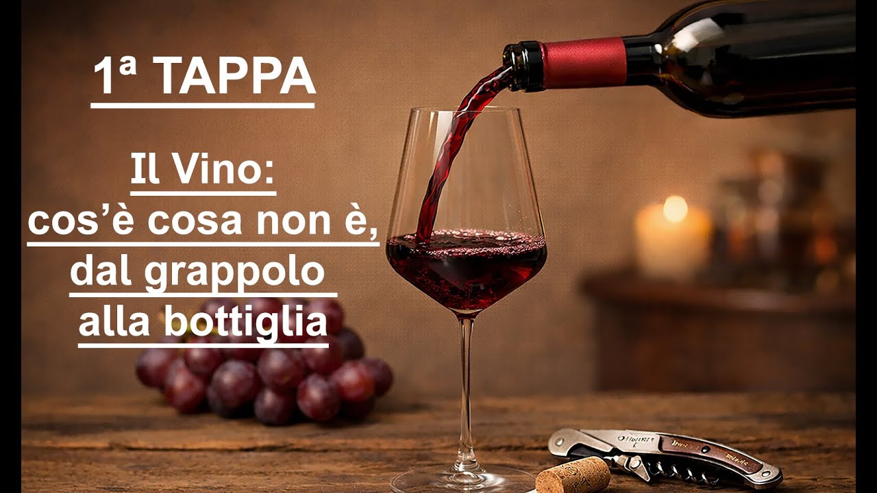 1ª TAPPA - PERCORSO DI AVVICINAMENTO AL VINO NATURALE