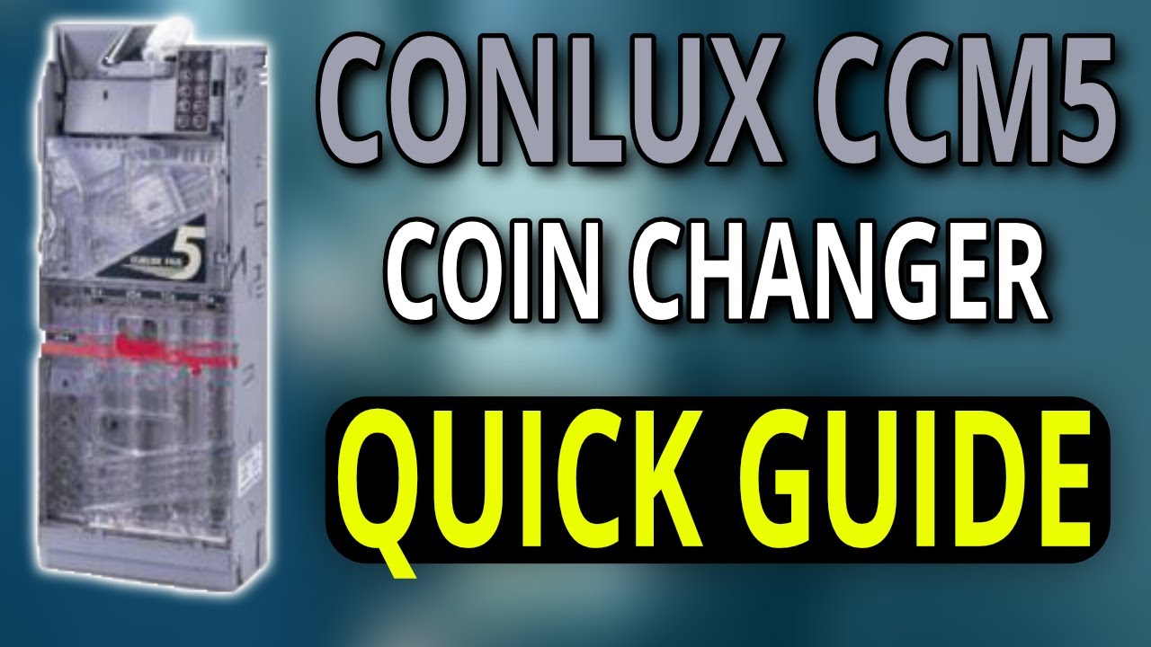 Conlux CCM5 & MCM5 Vending Machine Coin Changer