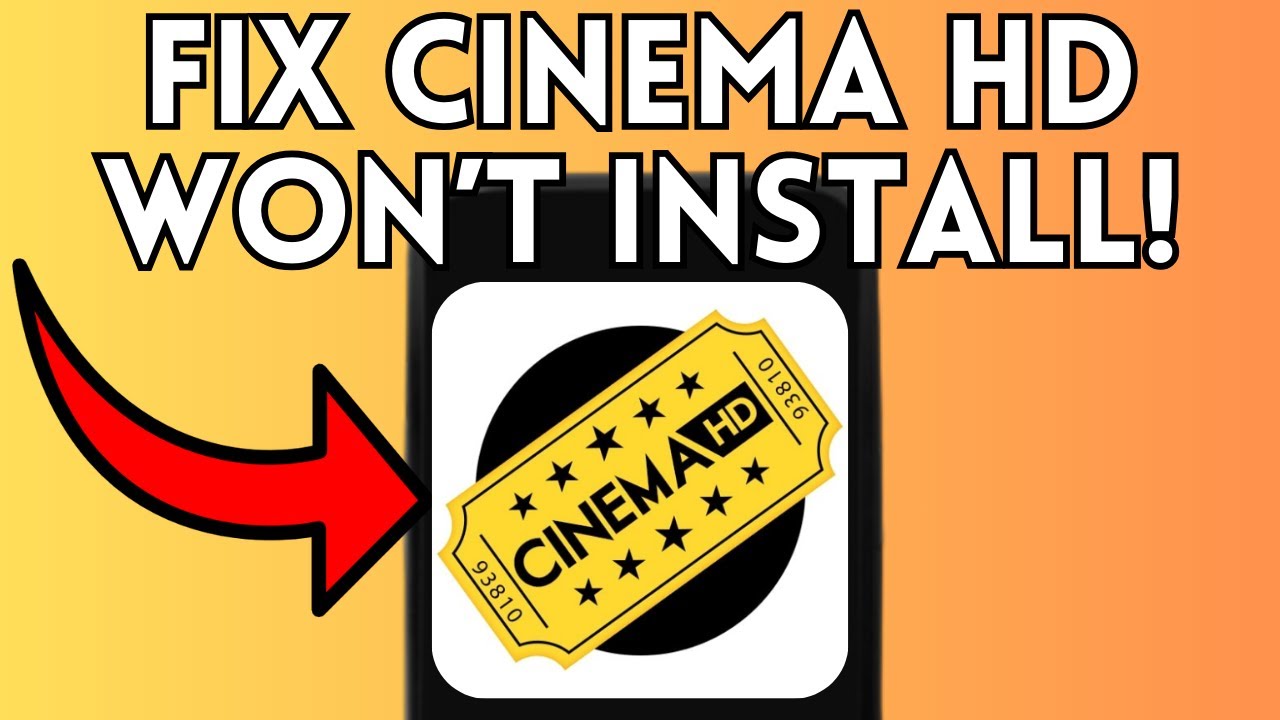 Cinema HD не устанавливается &ndash; как это исправить (полное руководство) 2026!