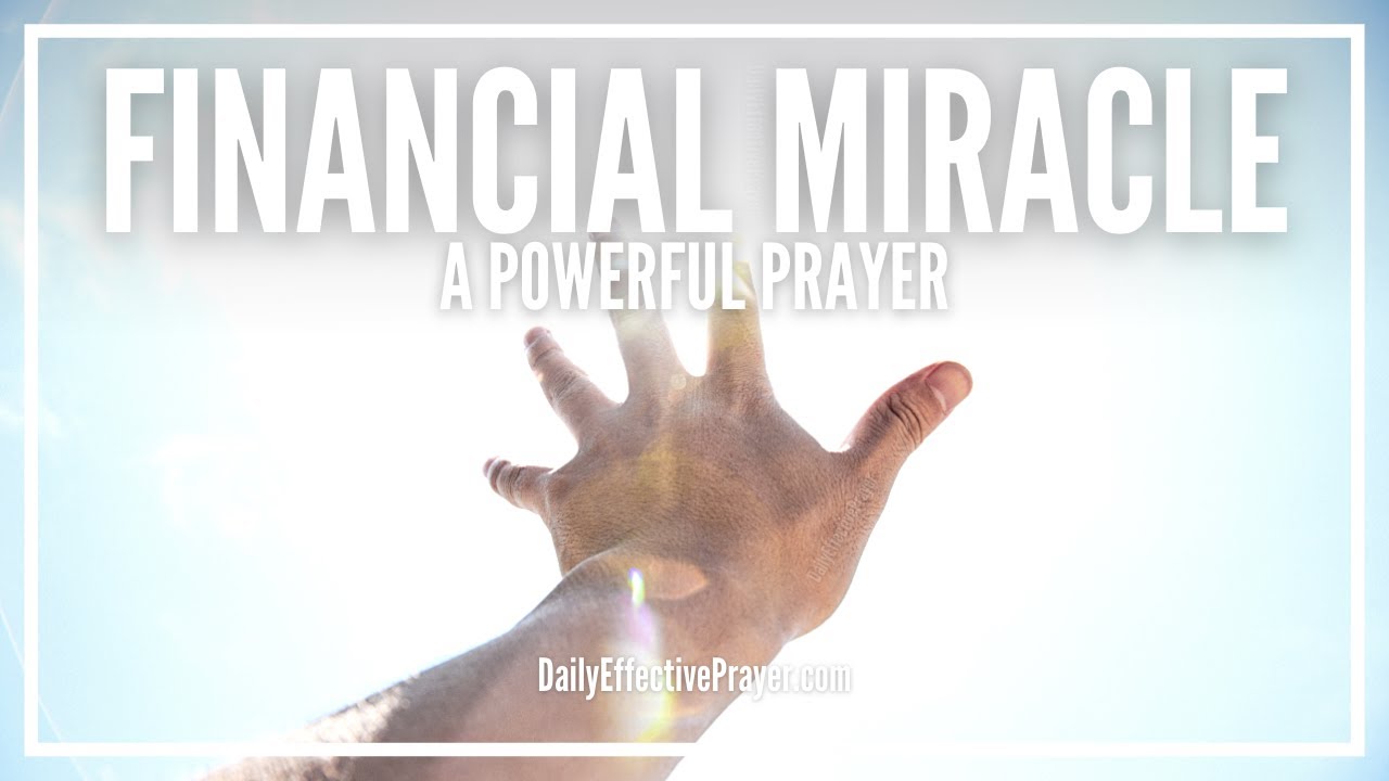 Prayer For Immediate Financial Help | Miracle Prayers For Financial Help