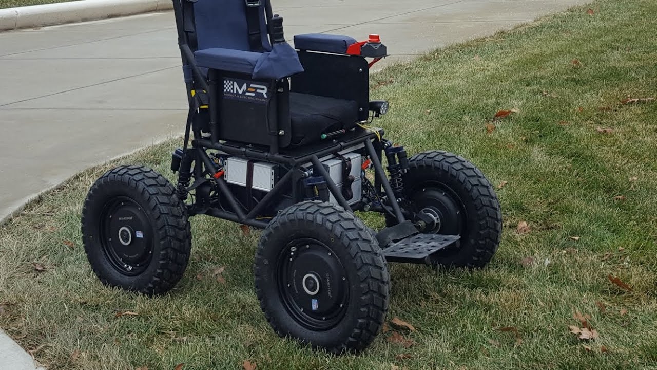 All Terrain Wheelchair  - Umich Mech Eng Capstone 2018