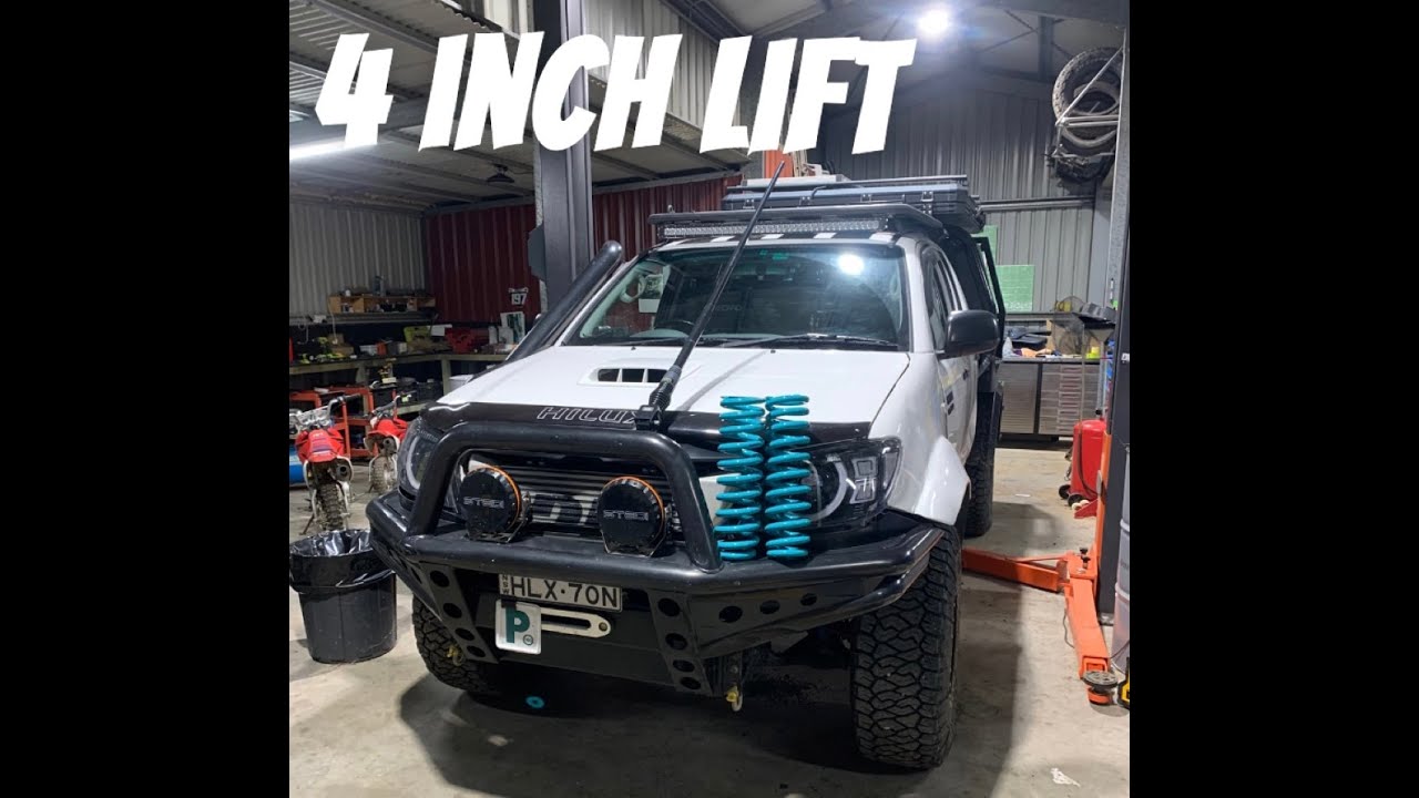 Hilux 4 inch lift