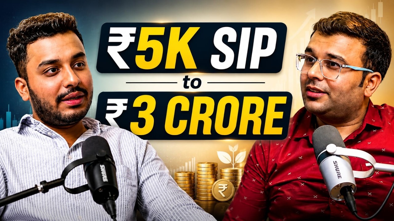 From ₹5,000 SIP to ₹3 CRORE | The Wealth Building Blueprint