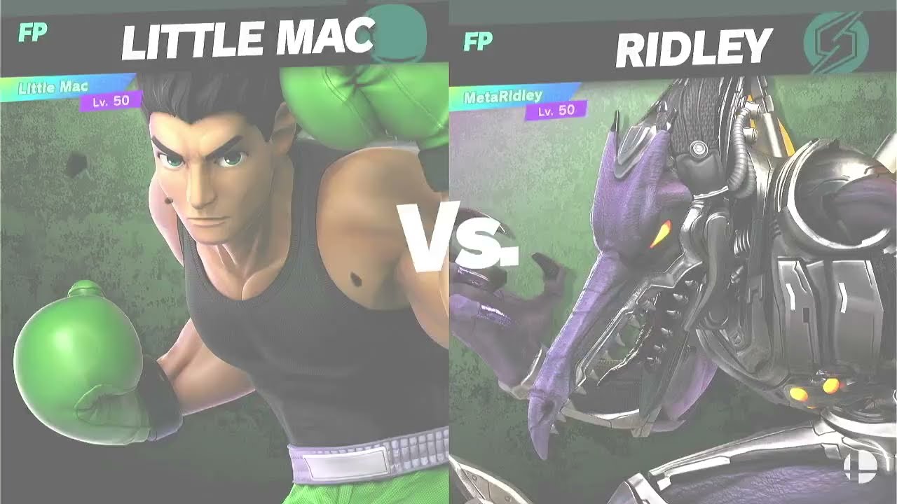 Super Smash Bros Ultimate Amiibo Fights Little Mac vs the World EX vs Meta Ridley