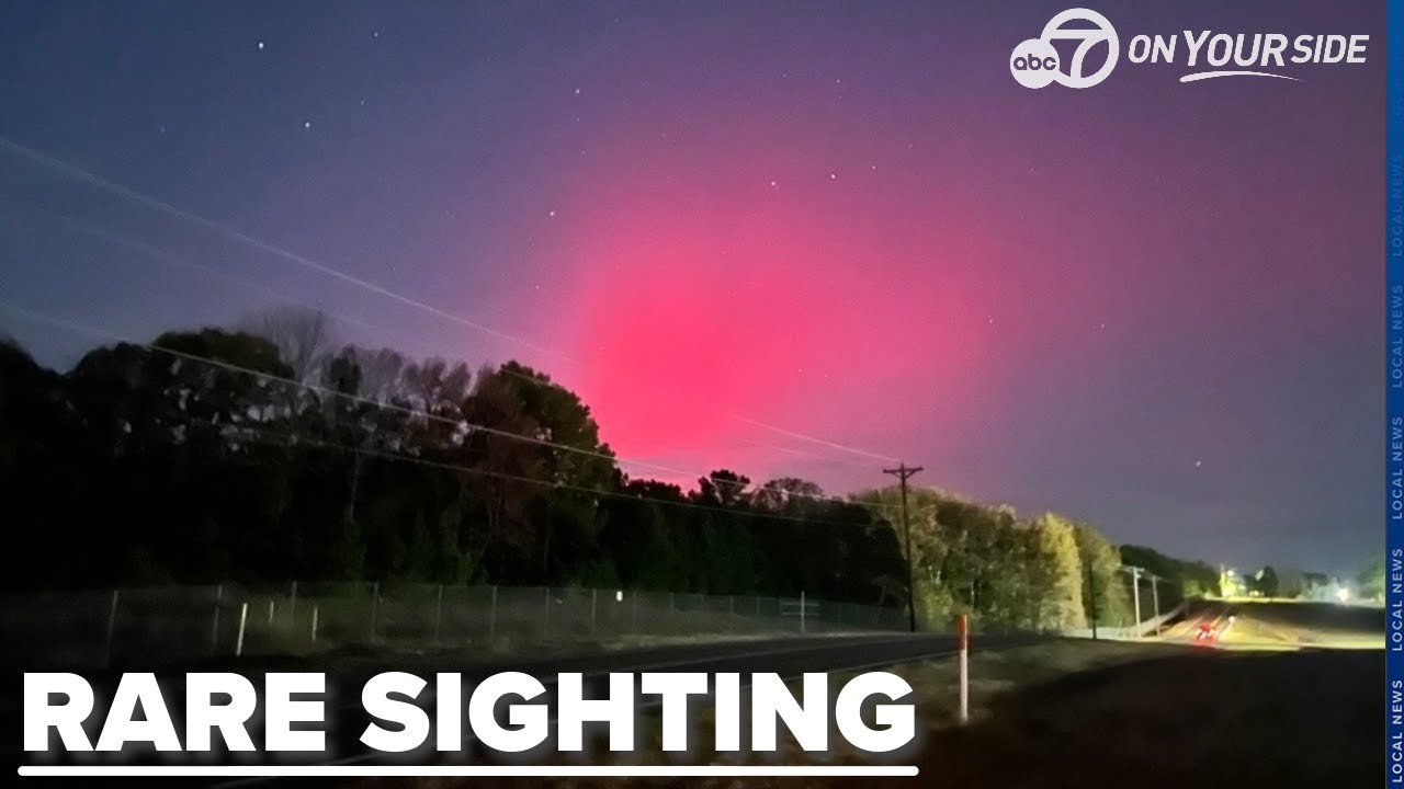 Northern Lights make rare appearance across Arkansas; high chance to see again tonight