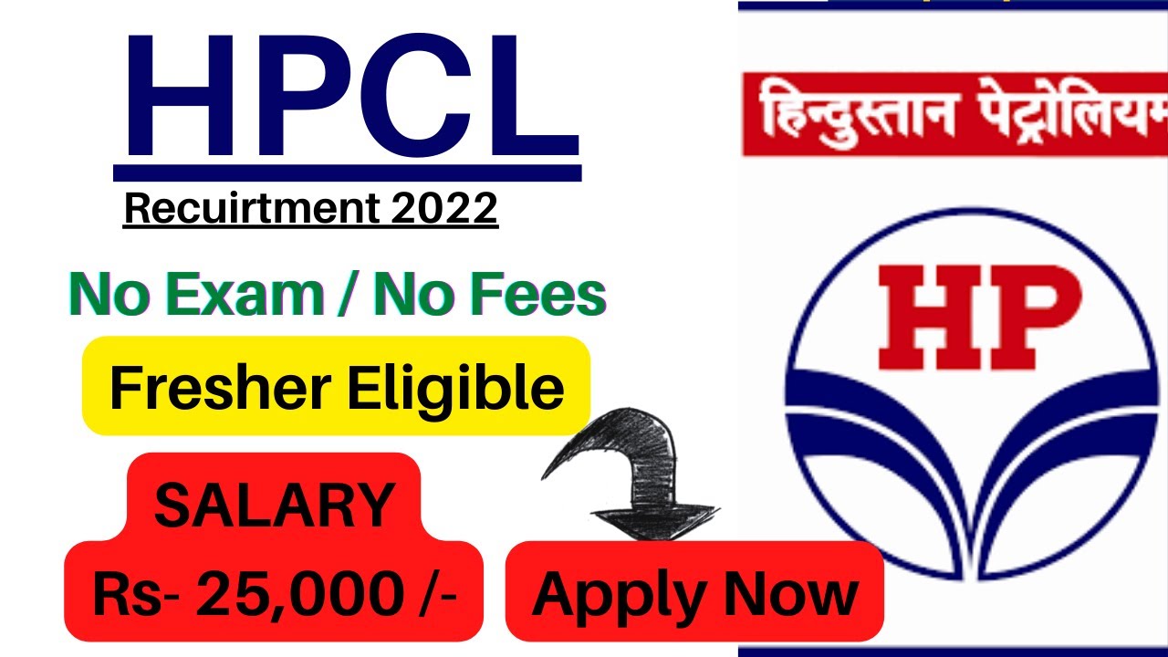 HPCL Recruitment 2021 | Salary ₹25,000 | (Easy Selection)Direct Interview- NO FEE | HPCL Apprentice