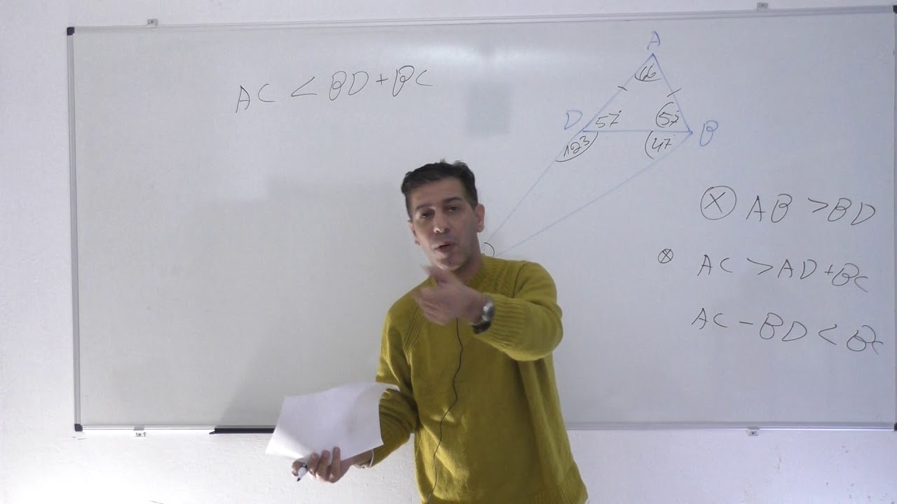 פתרון אי שיויונים במשולש