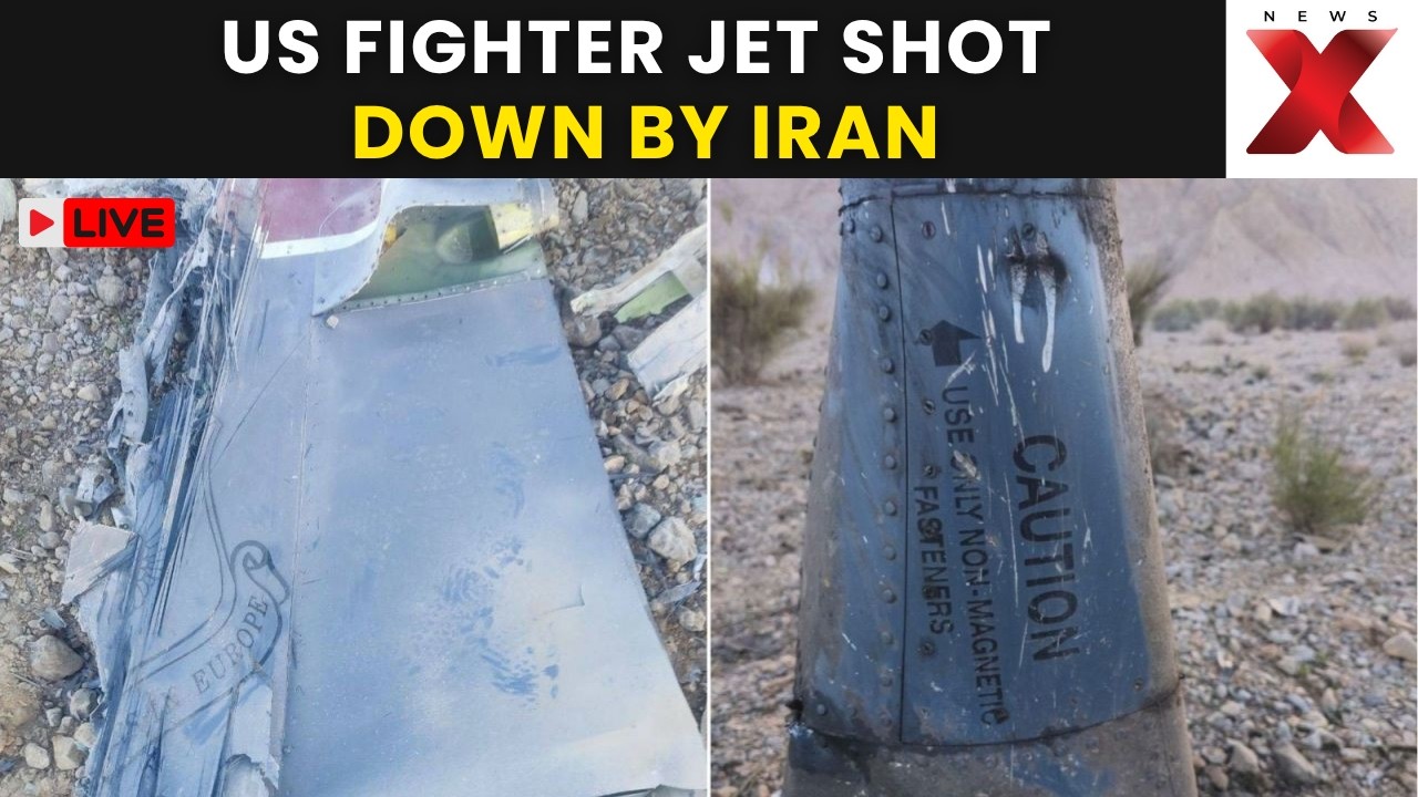 US Fighter Jet Down LIVE: Iran Downs US F-15E, Hits A-10 in Intense Combat Clash | NewsX