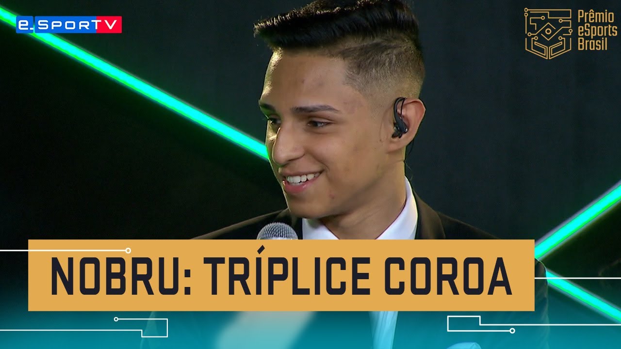 Nobru &eacute; o ATLETA DO ANO de ESPORTS | Pr&ecirc;mio eSports BR | e-SporTV