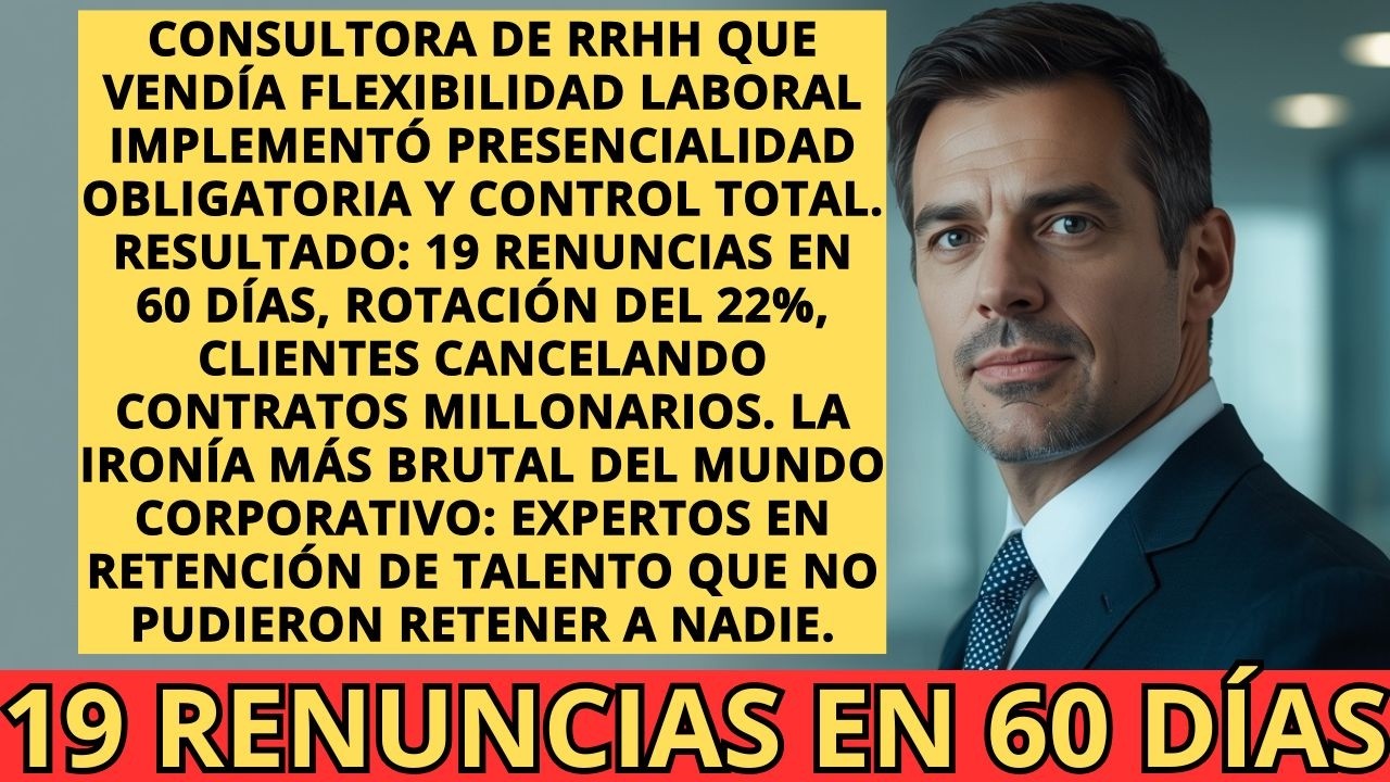 ELLOS PIDEN ESTABILIDAD, NOSOTROS QUEREMOS FLEXIBILIDAD... LA ÚNICA COSA FUE LA ROTACIÓN DE PERSONAL