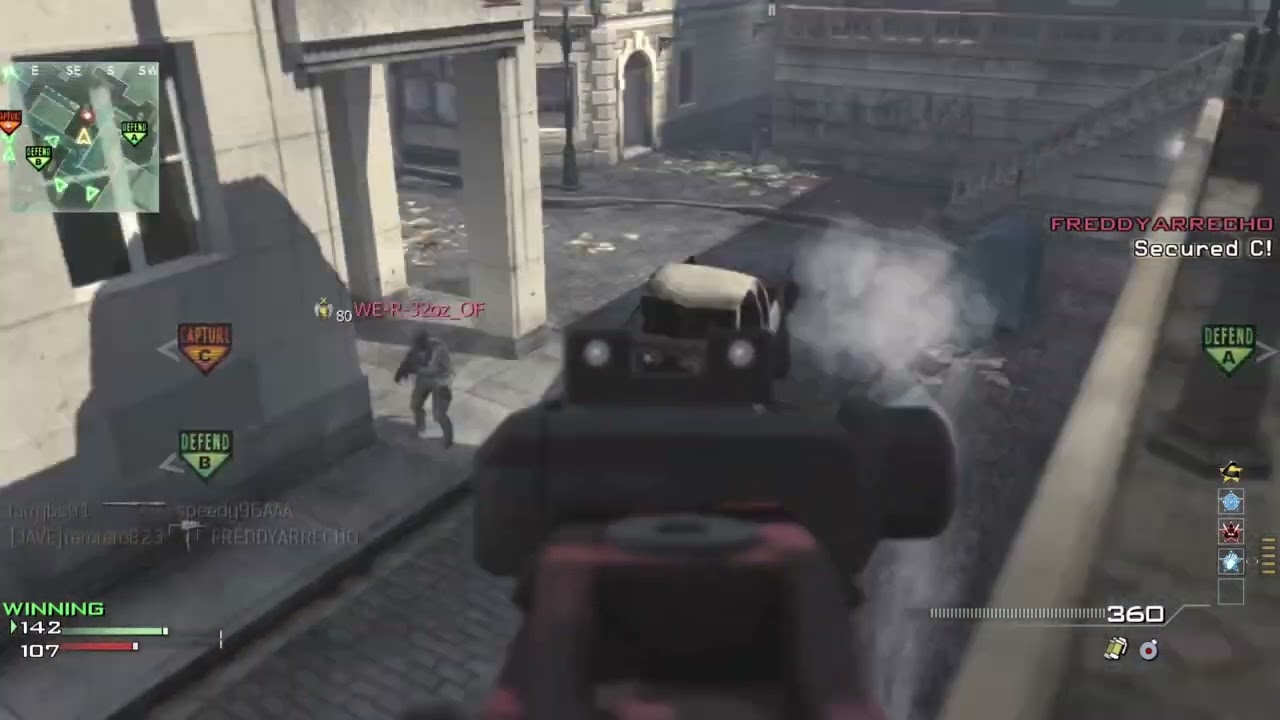 MW3 141 Seconds MP7 Moab on Lockdown
