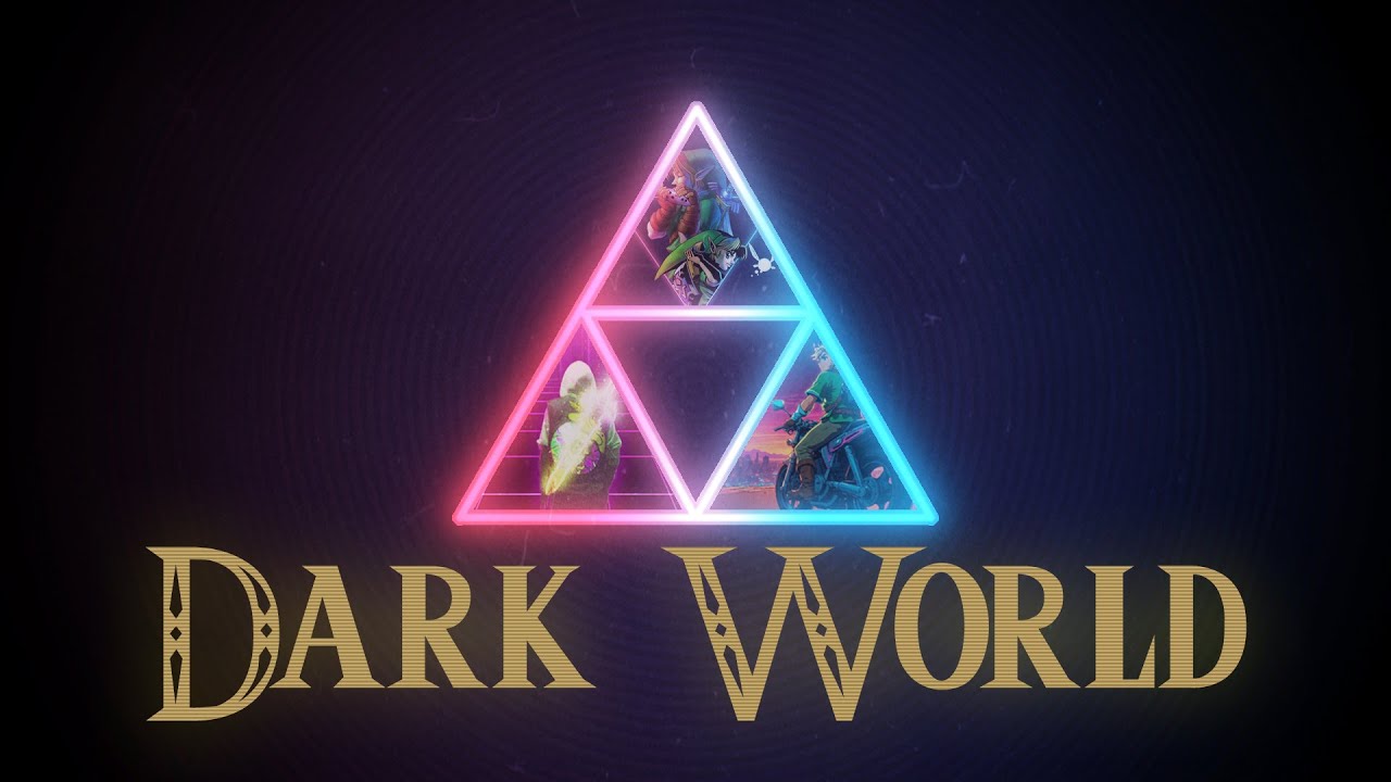 Dark World from A Link to the Past but it's Synthwave (1 hour loop)