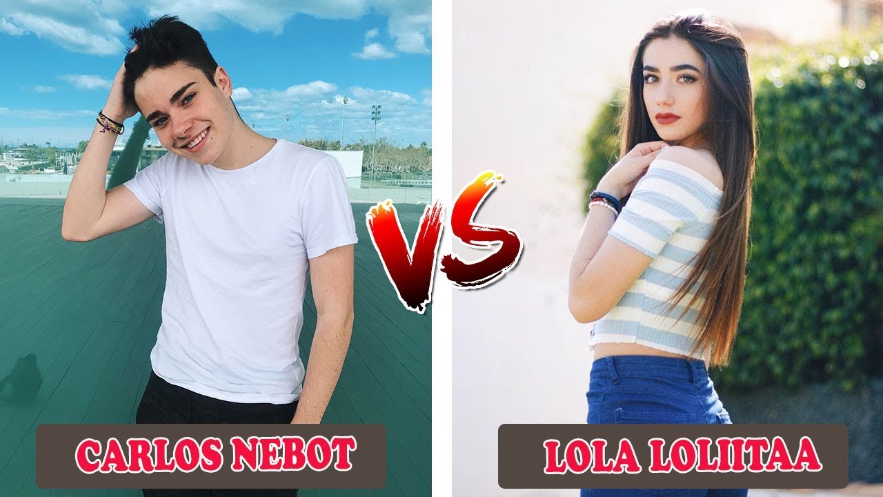 Carlos Nebot Vs Lola Loliitaa ( Spanish Girl Vs Boy ) Musical.ly App Compilation