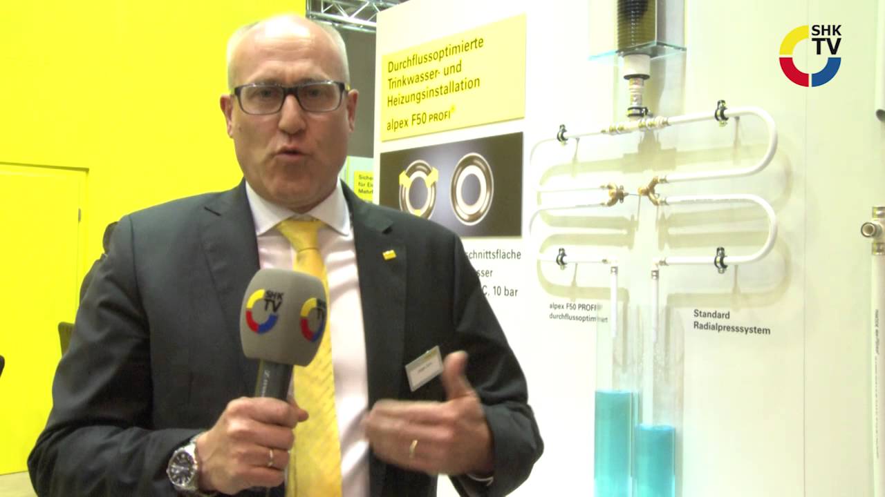 Fr&auml;nkische: Trinkwasser-Installationssystem alpex F50 Profi