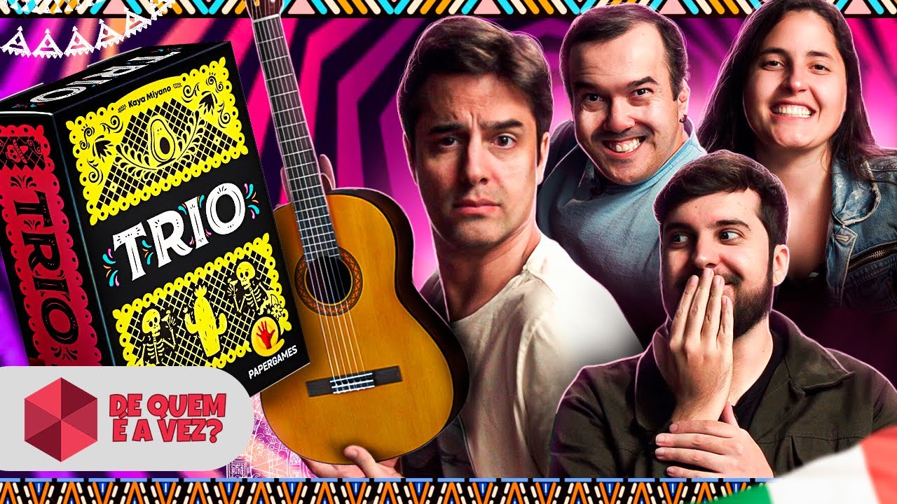TRIO DE QUATRO com Gigante Leo, Macla Tenório e Marcos Rossi | De Quem é a Vez? - Trio