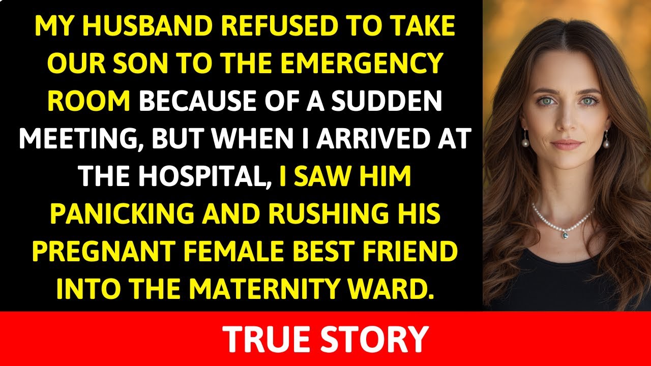 SHOCKING: I Found My HUSBAND at the MATERNITY WARD With FLOWERS While Taking My SON to EMERGENCY!