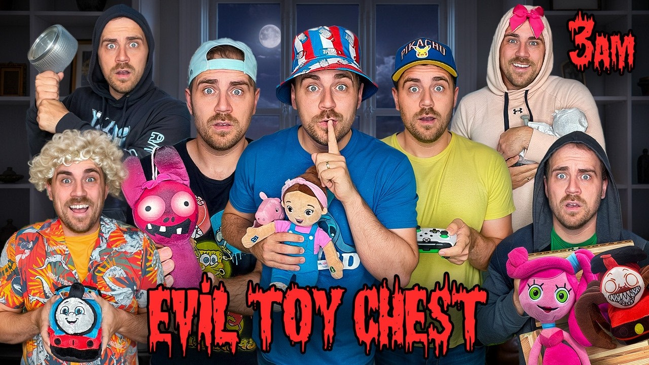 Мы открыли зловещий сундук с игрушками!