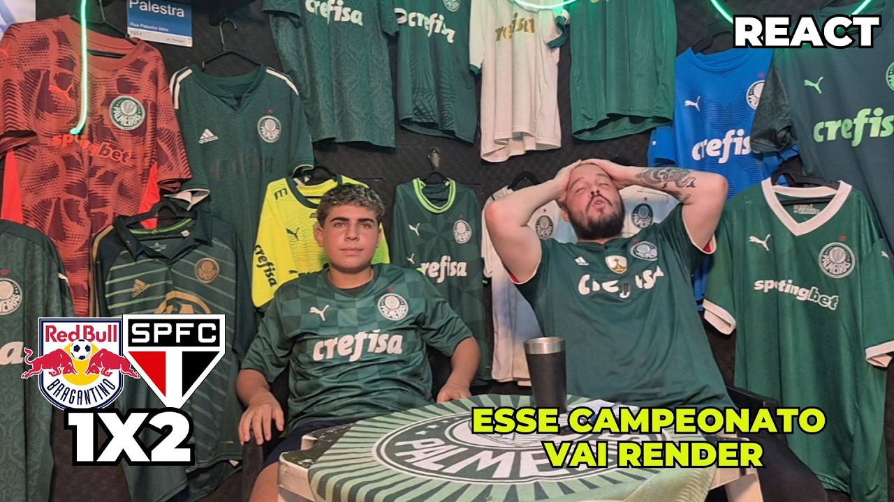 REACT BRAGANTINO 1X2 SÃO PAULO | SERÁ QUE VAI? ROGER MACHADO É O CARA? | 6ª RODADA BRASILEIRÃO 2026