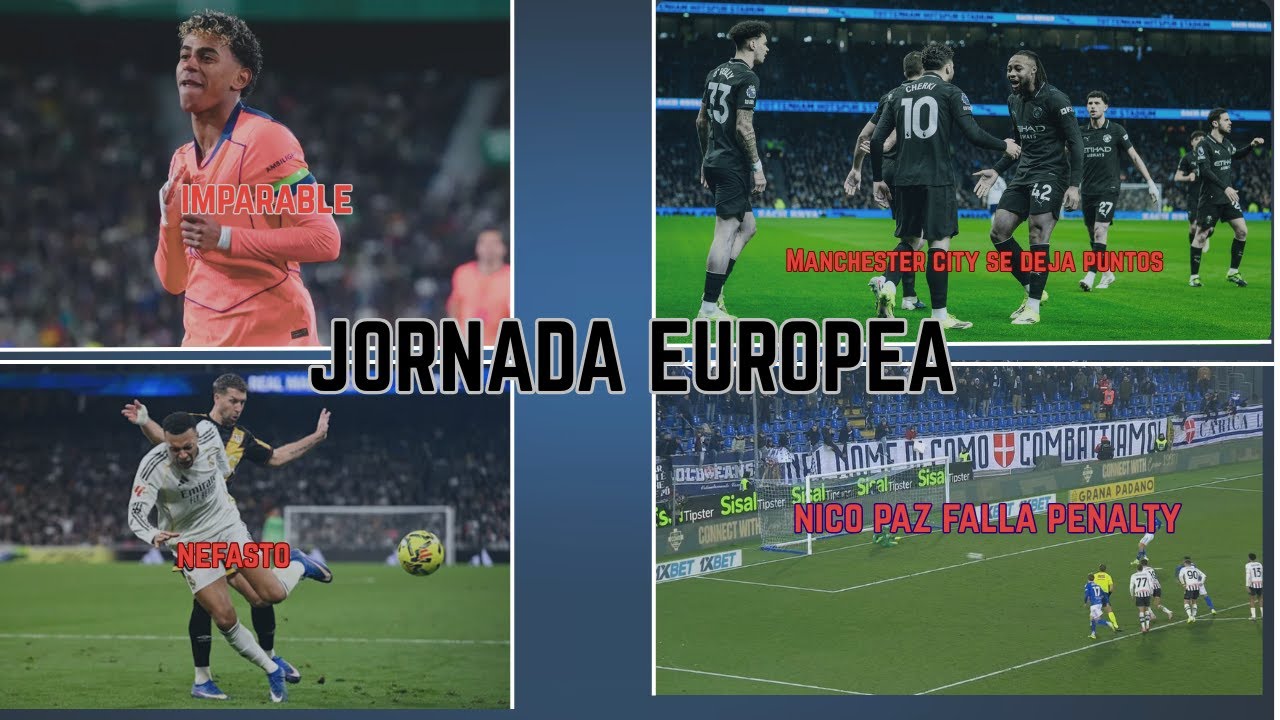 LOCURA EN EUROPA: SORPRESAS, GOLES Y POLÉMICAS