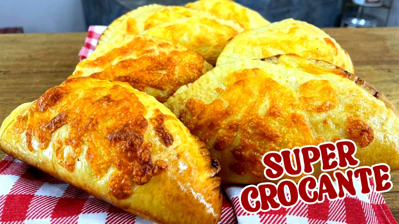 PASTEL ASSADO SUPER RECHEADO I MASSA MUITO ECONÔMICA E MACIA! - Na Cozinha com Eli