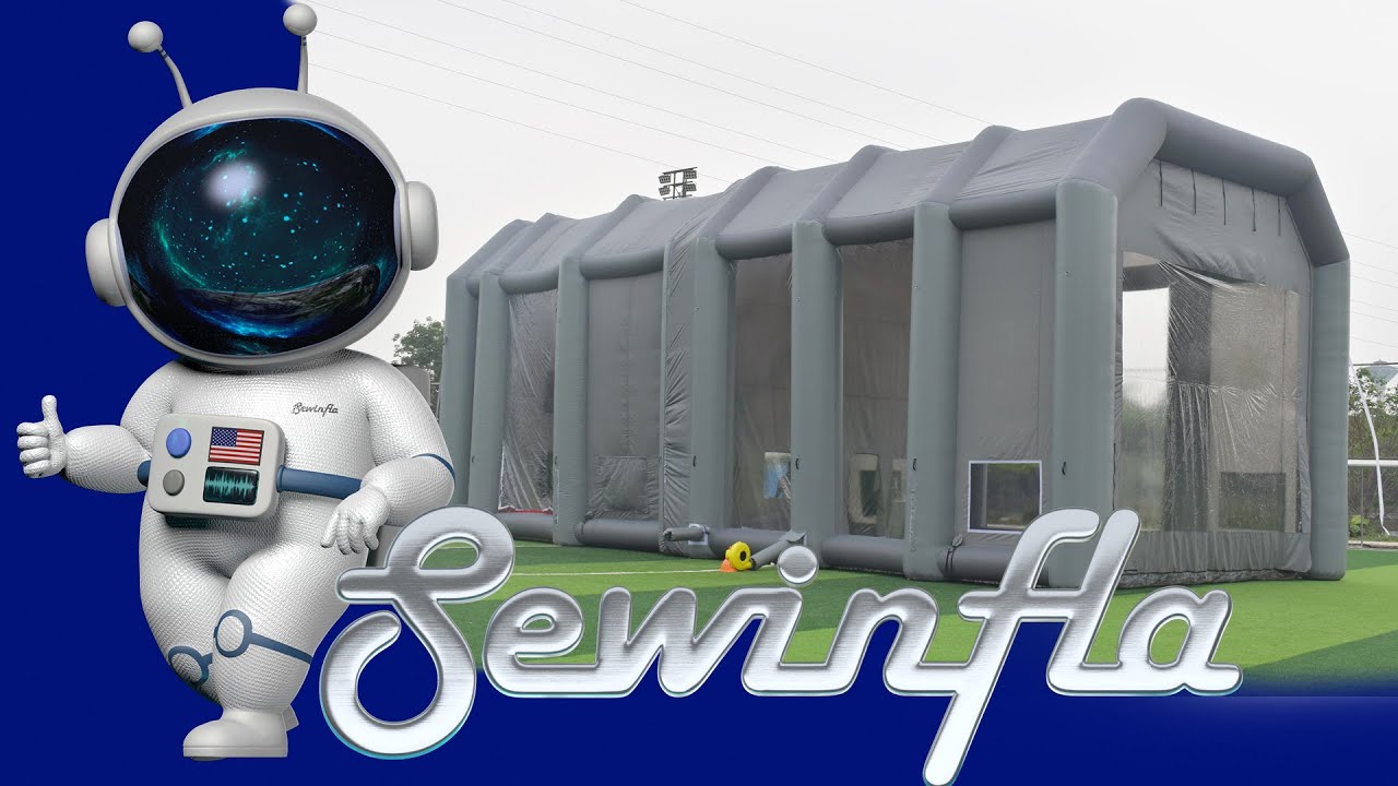 Biggest ln The World Inflatable Paint Booth