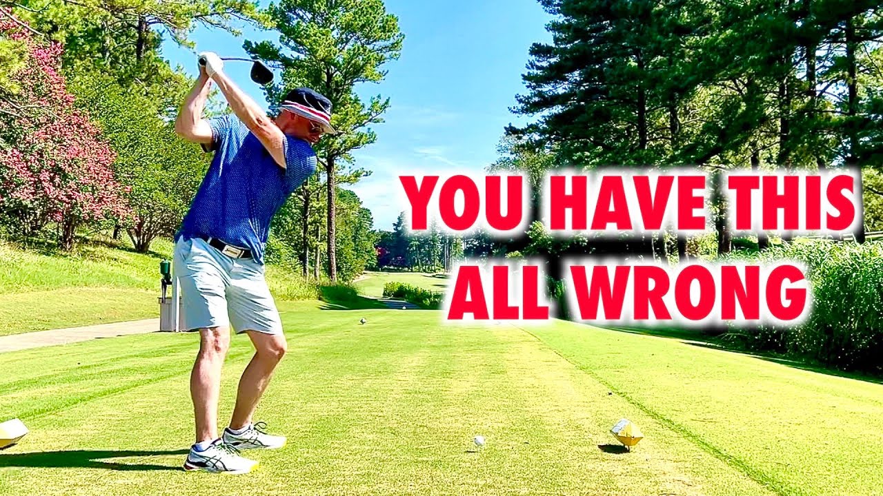 I hate seeing golfers STILL get this wrong - simple driver golf lessons