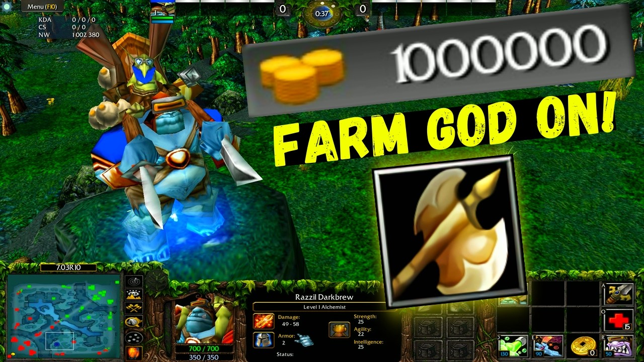Alchemist - Farm God! || ProNoob + BzM + Chise + Mon.XD || RGC (Good Game)