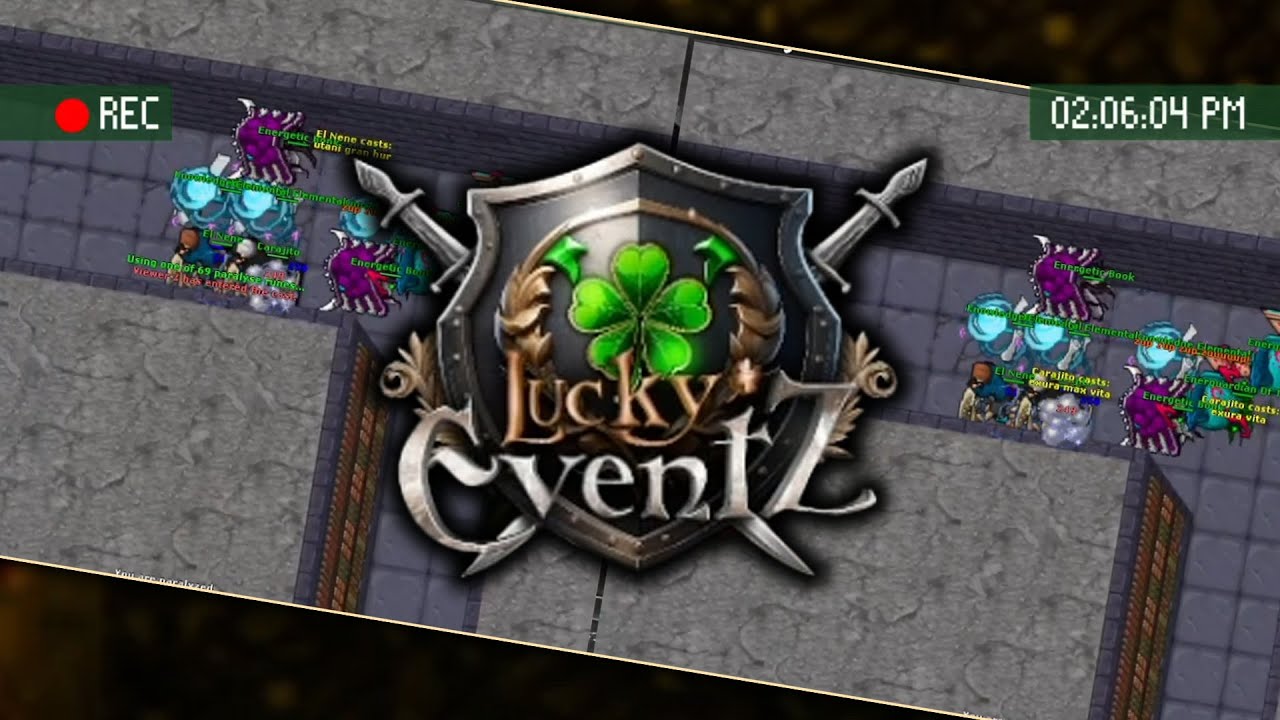 TIBIA - FINAL TORNEO DE CORREDORES 1 VS 1 - LUCKY EVENTZ - DIA 2