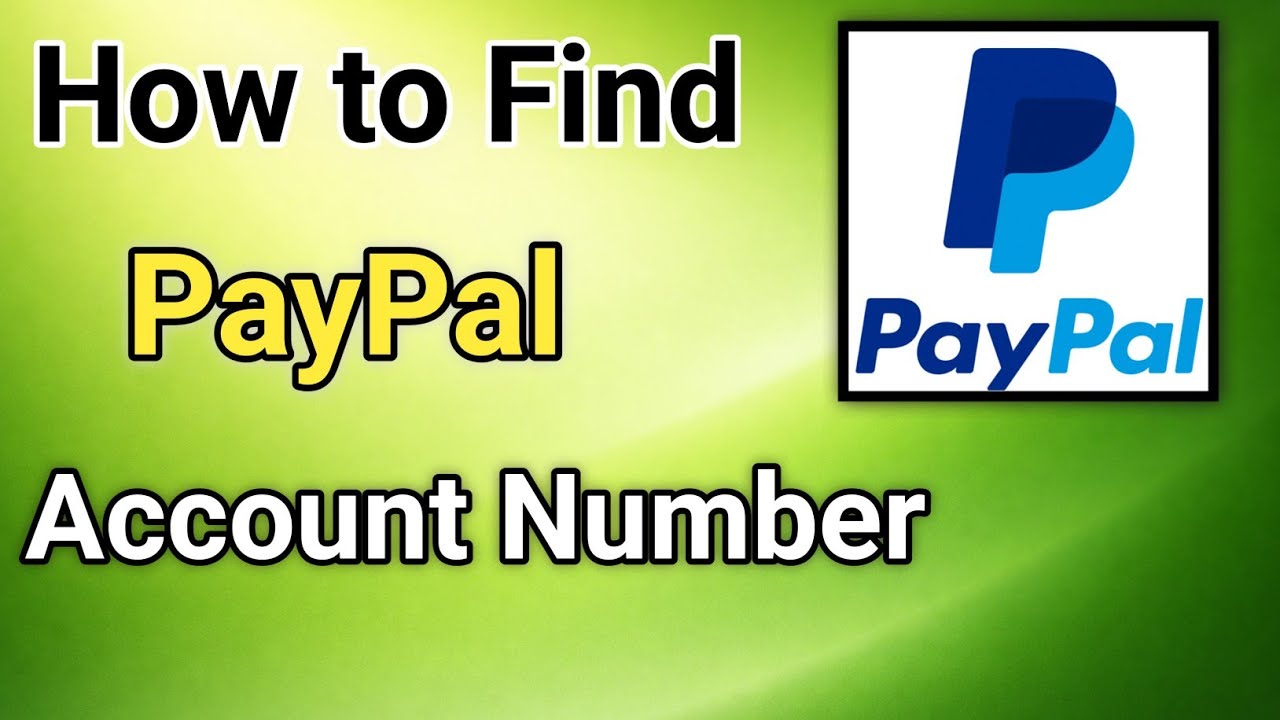 How To Find Paypal Account Number | Paypal Ka Account Number Kahan Hota Hai