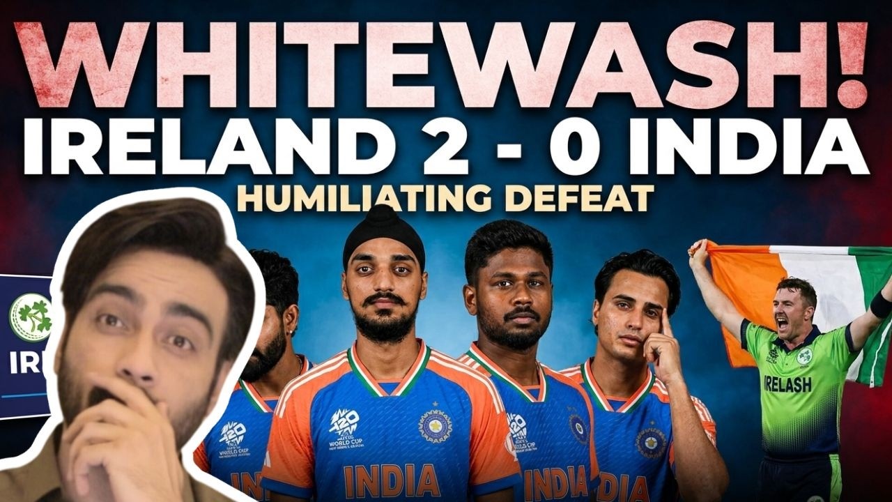 INDIA whitewashed by Ireland!  Phatta wickets se bahir jaatay hi bistiiii | ep 921