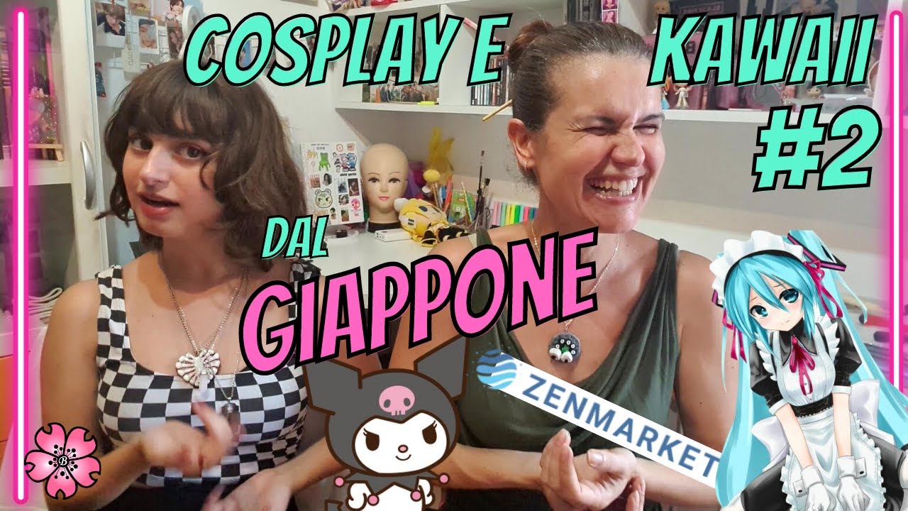 COSPLAY e gadget KAWAII dal Giappone, Barbara e Lara! #zenmarket #haul