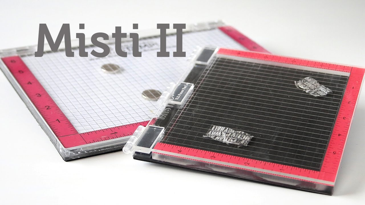 Card Making and Paper Crafting How To: Misti- Clean, Stamp Patterns and Stencils