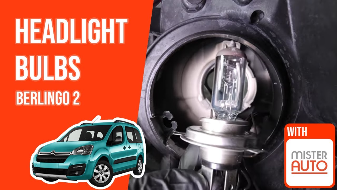 How to replace the headlight bulbs Berlingo mk2 💡