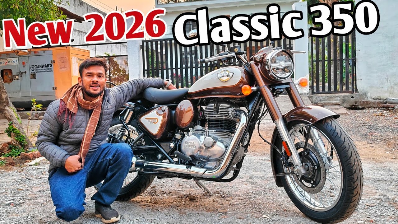 Why Royal Enfield Classic 350 In 2026 Bronze Colour New Detailed Review 