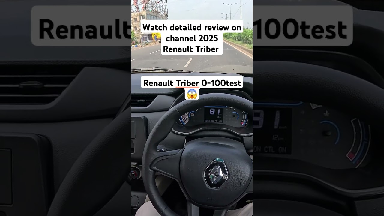 Renault Triber 1.0 Petrol MT | 0-100 test the best 👎|