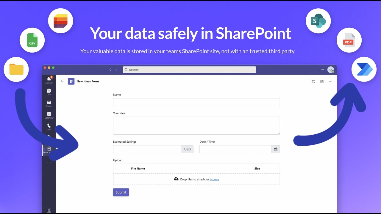 How to use Team Forms - Building Forms