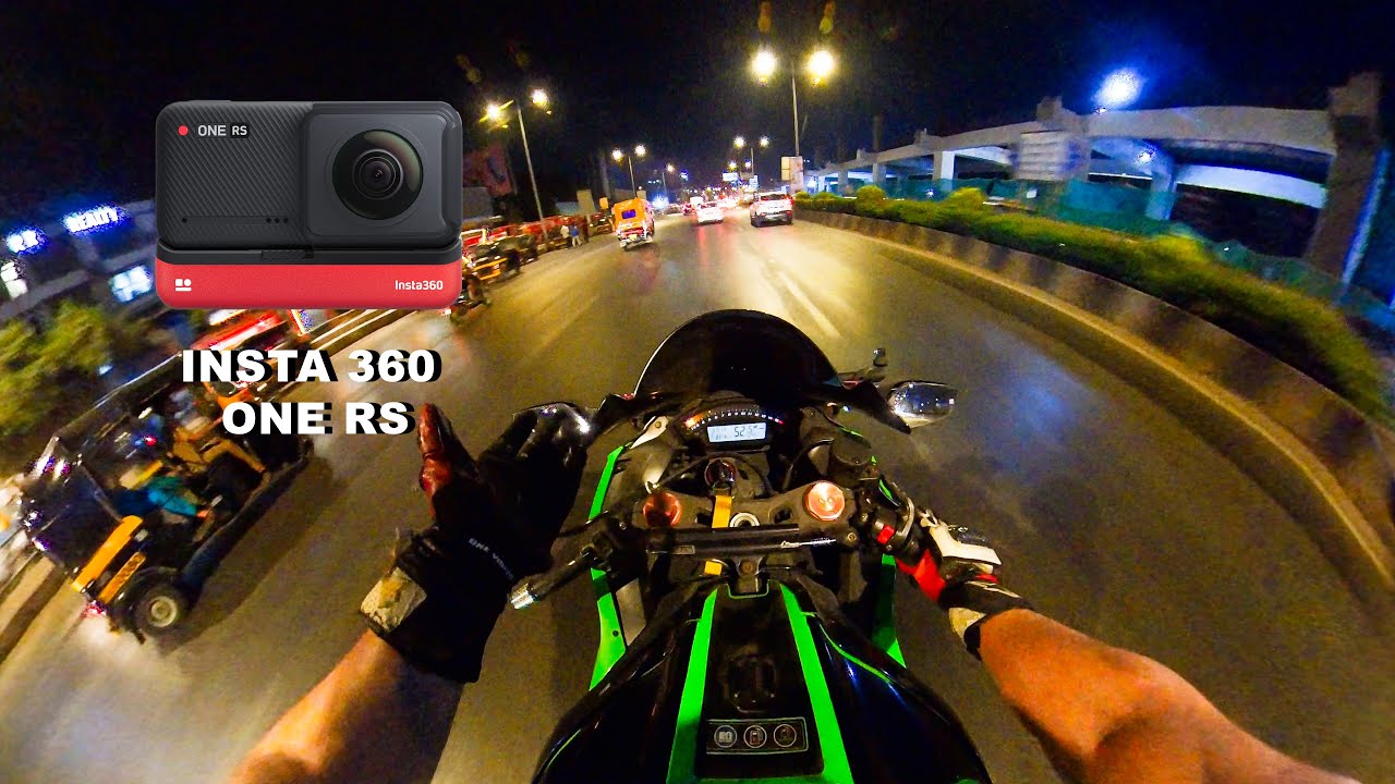INSTA 360 ONE RS НОВАЯ КАМЕРА ДЛЯ МОТОБЛОГА 😍😱❤️ | KAWASAKI ZX10R SUPERBIKE 😱🔥💯