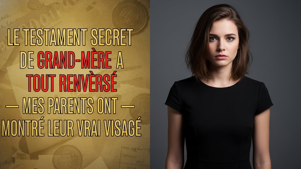 LE TESTAMENT SECRET DE GRAND-MÈRE A TOUT RETOURNÉ — MES PARENTS ONT RÉVÉLÉ LEUR VRAI VISAGE