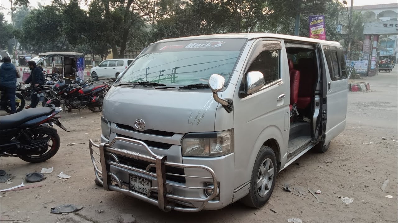 Toyota hiace seat cover full of complete টয়োটা হাইস গাড়ির সিট কভার কমপ্লিট করা হলো