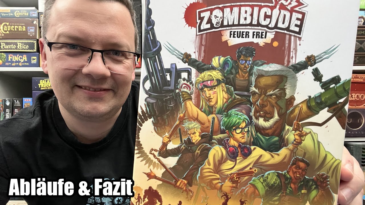 Zombicide - Feuer Frei (CMON / asmodee) - Zombicide als Flip & Write