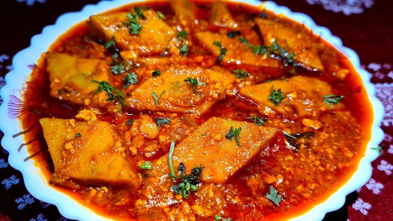 Aaj mene dinar me banaya Kathiyawadi Dhokli nu Shaak Gujarati recipe @sanjikitchen8623