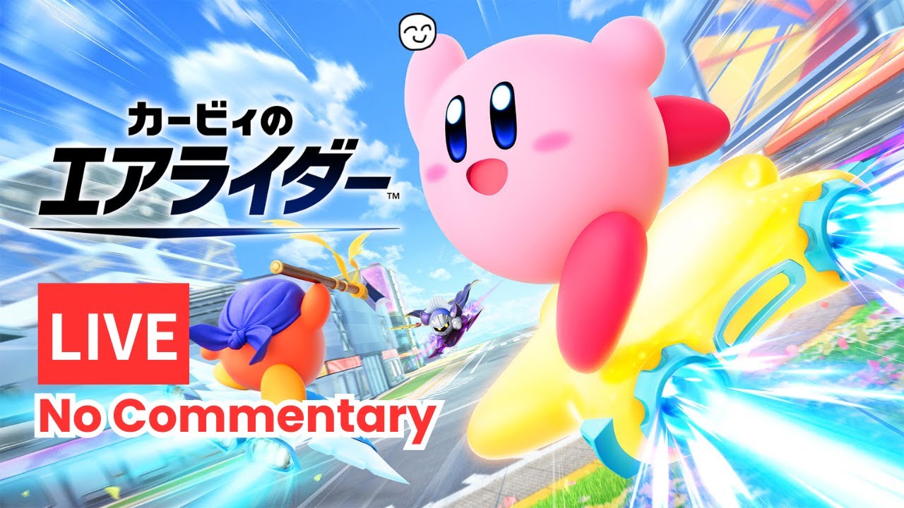 City Trial – Kirby Air Riders (JP) | No Commentary