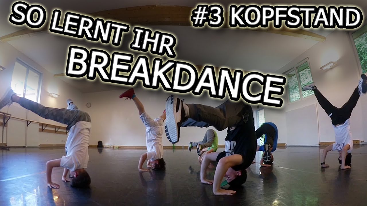 Breakdance Schritt für Schritt Tutorial 👦 #3: Headstand / Kopfstand | ChrisCross
