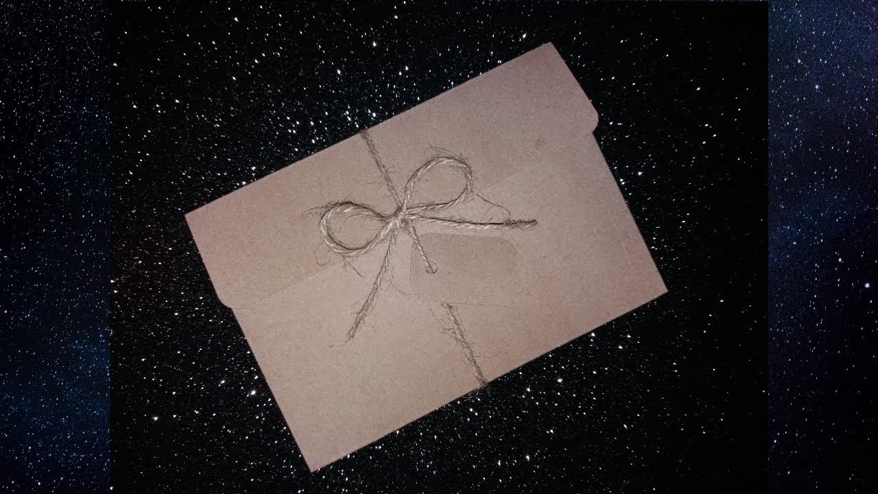 Sobre vintage para invitación