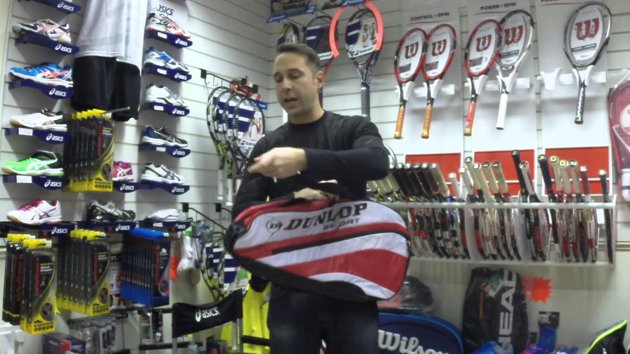 Dunlop Club 3 Racket Bag review by PDHSports.com