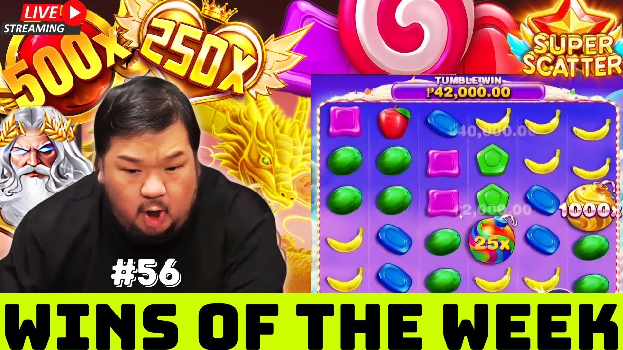 BIG BOY CHENG BIGGEST SLOT WINS OF THE WEEK#56 HIGHLIGHTS #slot #bigboycheng #maxbet #maxwin #bbc