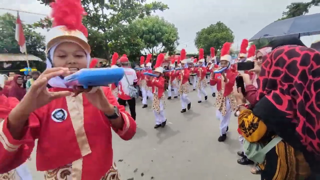 KARNAVAL DRUMBAND TINGKAT SMP KOTA Tj.PURA 2025 part 1
