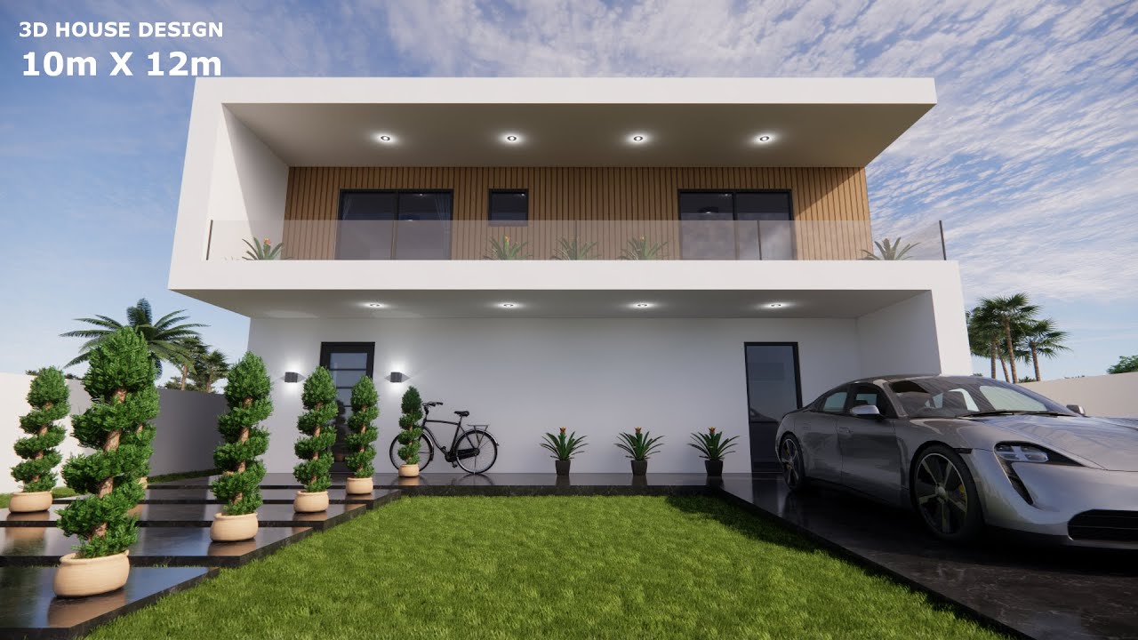 Modern House Design | 10m x 12m | 5 Bedroom | 5 Bathroom | Gamer Room / Office | Swimming Pool